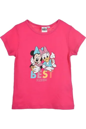 Minnie Růžové dívčí tričko s potiskem Disney