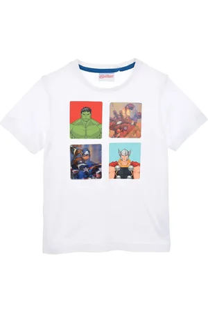 Marvel Bílé chlapecké tričko