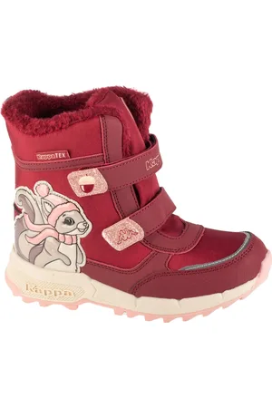Kappa Vínové dívčí zimní boty Flake II Tex K 261045K-2521