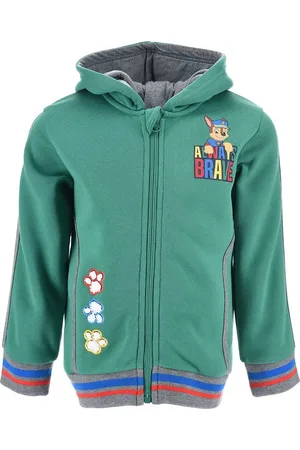 Paw Patrol Zelená teplá mikina