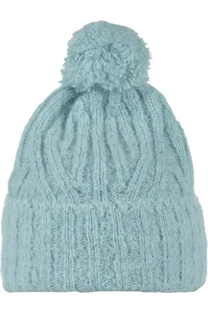 Buff Mintová čepice s bambulí Nerla Knitted Hat Beanie 1323357221000
