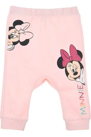 Minnie Dívčí tepláčky - světle růžová
