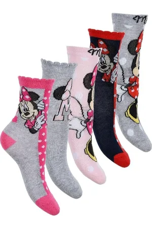 Minnie Barevné dívčí ponožky - 5 párů