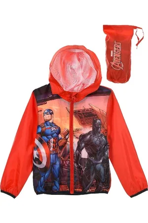 Marvel Červená jarní chlapecká bunda