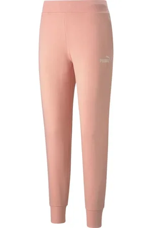 PUMA Meruňkové dámské tepláky Essential Logo Pants 586841-26