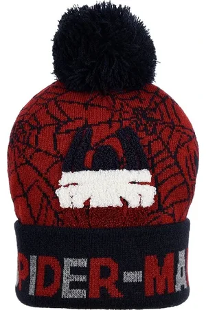 SPIDERMAN Červeno-modrá chlapecká čepice Marvel Spider-Man