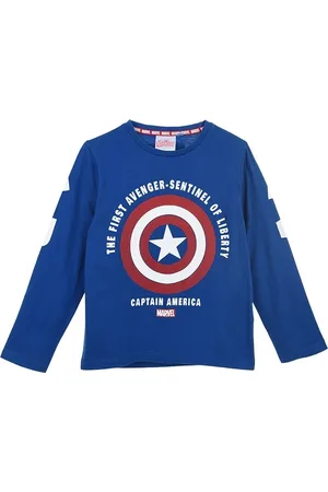 Marvel Modré tričko Captain America