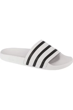 adidas Bílé nazouváky Originals Adilette Slides 280648