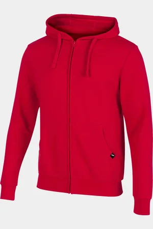 Joma Červená mikina na zip Jungle Hoodie 102109-600