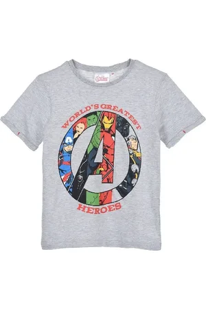 Marvel Šedé chlapecké tričko Marvel