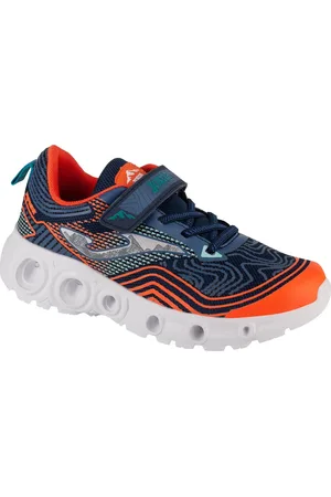 Joma Modro-oranžové chlapecké tenisky Rase Jr 2403 JRASEW2403V