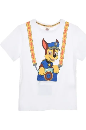 Paw Patrol Bílé chlapecké tričko