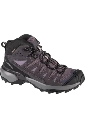 Salomon Tmavě šedé dámské turistické kotníkové boty X Ultra 360 Ltr Mid GTX W 475711