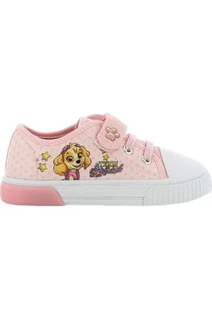 Paw Patrol Světle růžové plátěné tenisky Skye