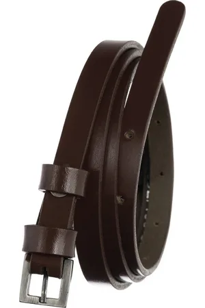 ROVICKY Tmavě hnědý úzký dámský opasek PRD-1-N-105-0287 BRO