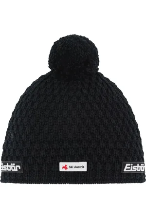 Eisbär Černá zimní čepice Trail Pompon MU SKA E33133-009
