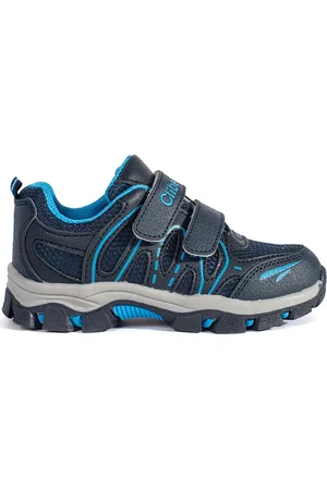 SHELOVET Tmavě modré chlapecké sportovní boty na suchý zip F-607D.BL/MOON.BL
