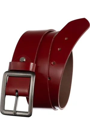 ROVICKY Červený hladký dámský široký opasek PRD-4-N-105-0423 RED
