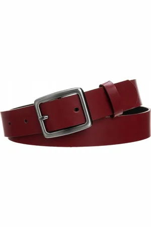 ROVICKY Červený dámský kožený opasek PDR-3-105 red