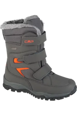 CMP Šedé dětské sněhule Hexis Snow Boot 30Q4634-80US