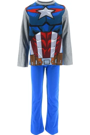 Marvel Modro-šedé teplé chlapecké pyžamo Marvel