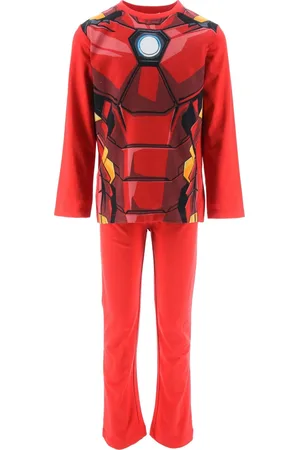 Marvel Červené chlapecké pyžamo Iron Man