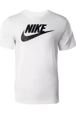 Nike Bílé pánské tričko s krátkým rukávem Sportswear Tee AR5004-101