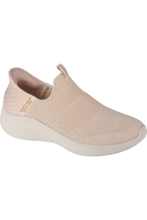 Skechers Béžové slip-on tenisky Ultra Flex 3.0 - Cozy Streak 149708-NAT