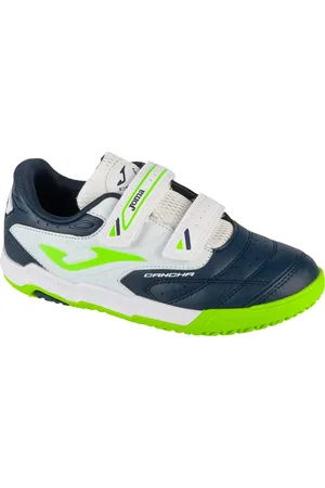 Joma Bílo-modré dětské sálovky Cancha Jr. 2503 IN CAJS2503INV