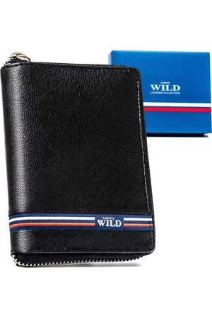 Always Wild černá pánská peněženka na zip A225 N4Z-GV