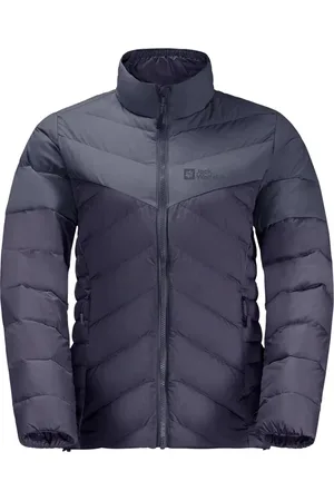 Jack Wolfskin Černá dámská prošívaná bunda Tundra Down Jkt W 1206652-1388