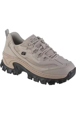 Skechers Béžové sneakersy na platformě Hi-Ryze - Doja Cat 