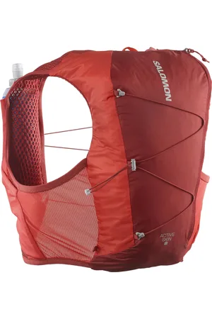 Salomon Červený běžecký batoh Active Skin 8 Set C21779