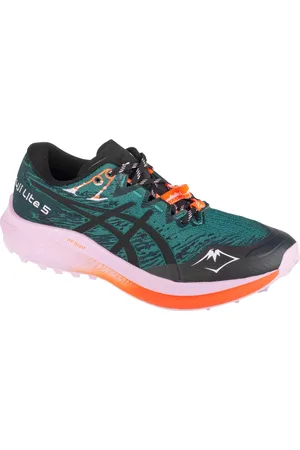 Asics Tmavě zelené dámské tenisky Fuji Lite 5 1012B690-300