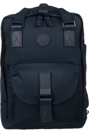 Basics from Amsterdam LuluCastagnette tmavě modrý stylový batoh NANO