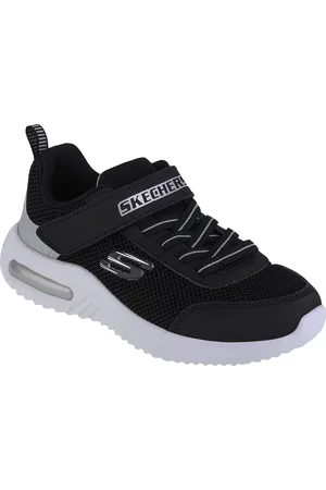 Skechers Černé dětské tenisky Bounder-Tech 403748L-BKSL