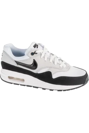 Nike Bílo-černo-šedé chlapecké tenisky Air Max 1 BG GS DZ3307-106