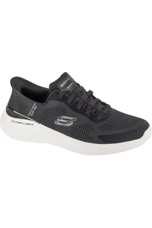 Skechers Černé pánské sportovní tenisky Slip-Ins: Bounder 2.0 - Emerged 232459-BKW