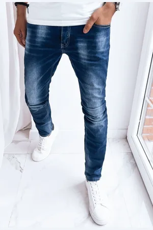 Basics from Amsterdam Tmavě modré pánské džínové kalhoty UX3990