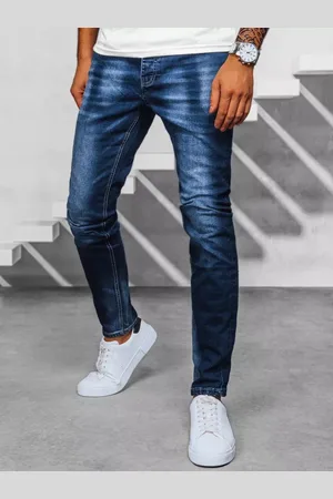 Basics from Amsterdam Tmavě modré pánské džínové kalhoty UX3940