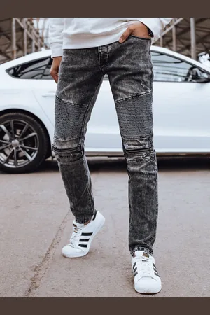 Basics from Amsterdam Černé džínové kalhoty UX4246
