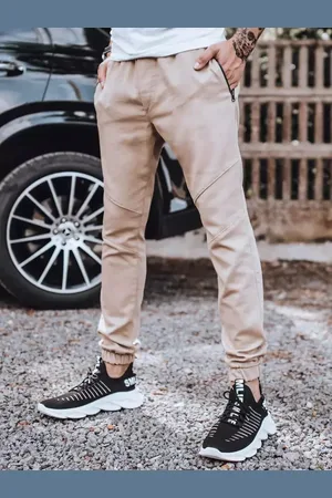Basics from Amsterdam Béžové pánské joggery UX3306