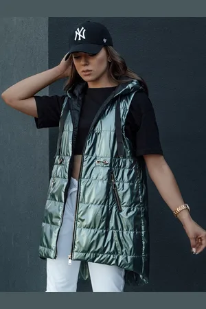 Basics from Amsterdam Lesklá dámská prošívaná vesta PIXIECODE TY4445