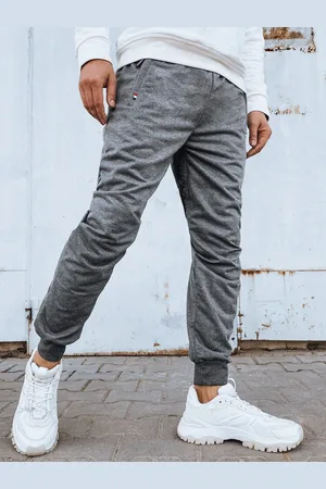 Basics from Amsterdam Šedé pánské jogger tepláky UX4121