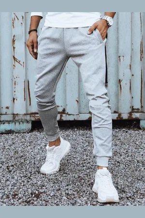 Basics from Amsterdam Pánské světle šedé tepláky UX4125