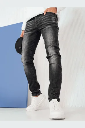 Basics from Amsterdam Černé pánské džíny UX4243