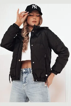 Basics from Amsterdam Černá prošívaná přechodová bunda ZERNI TY4175