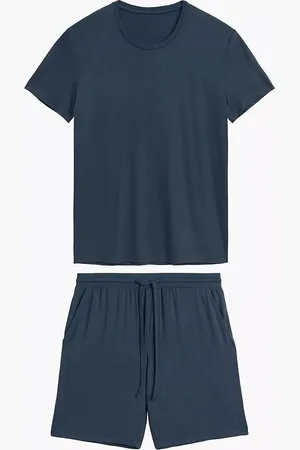 ATLANTIC Pánské letní krátké pyžamo BNMP-005 S-2XL męska