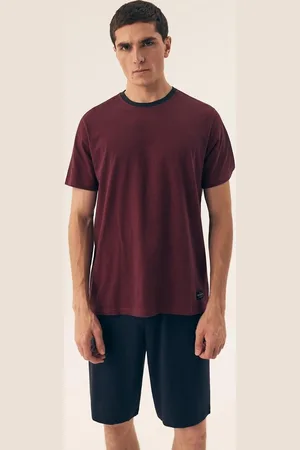 HENDERSON BARACCO Pánské bavlněné krátké pyžamo Premium 42633 Dive kr/r M-3XL