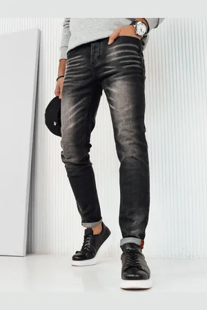 Basics from Amsterdam Černé džínové kalhoty UX4248